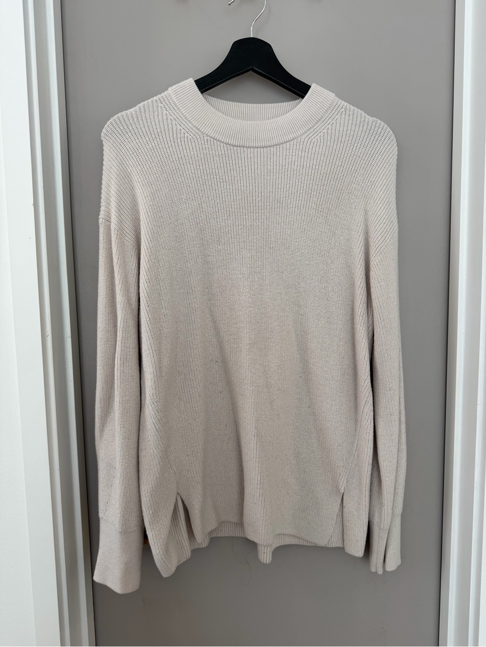 Lululemon Cream Crewneck Sweater
